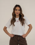 BURGUNDY T-SHIRT