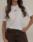 BURGUNDY T-SHIRT