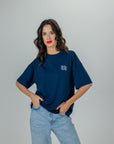 BLUE T-SHIRT OVERSIZED
