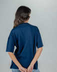 BLUE T-SHIRT OVERSIZED